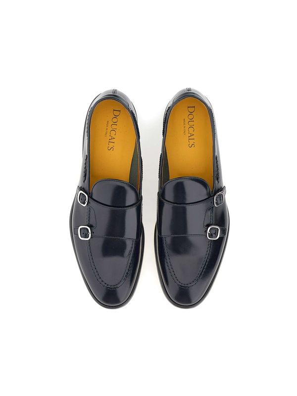 Buckle Strap Leather Loafer