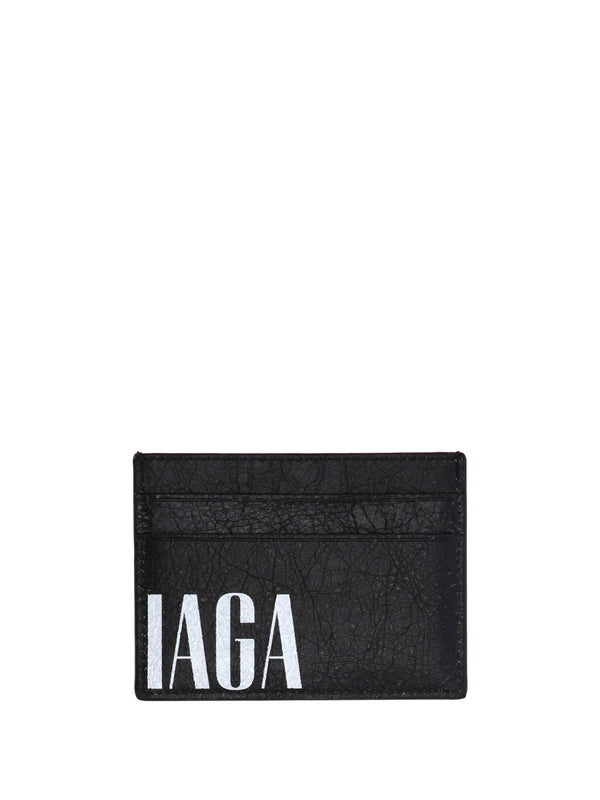 Balenciaga Black Card Wallet