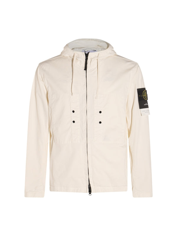 Wappen Patch Cotton Hoodie Jacket