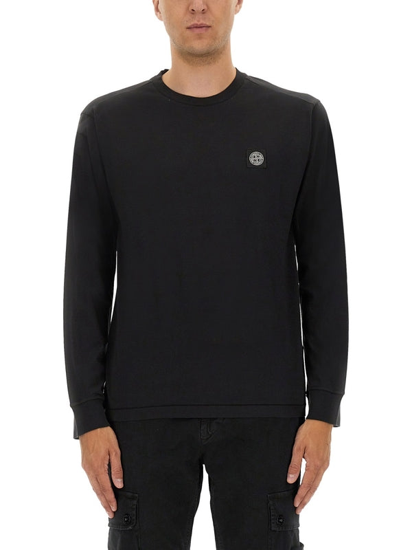 Stone Island Black Long Sleeve