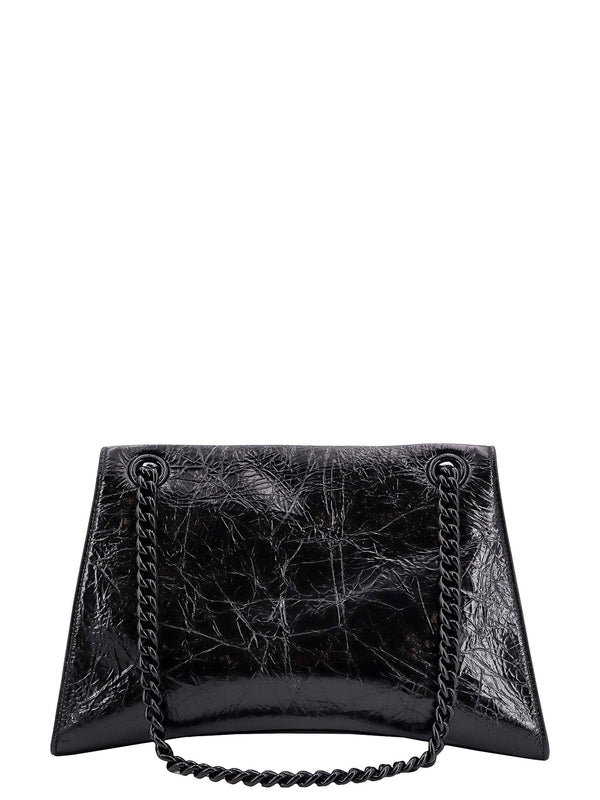 BALENCIAGA - Balenciaga Crush Medium Black Crossbody & Shoulder Bags - Jente
