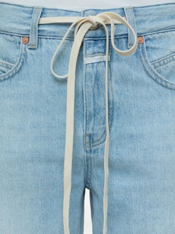 Straight Tie
  Strap Denim Pants