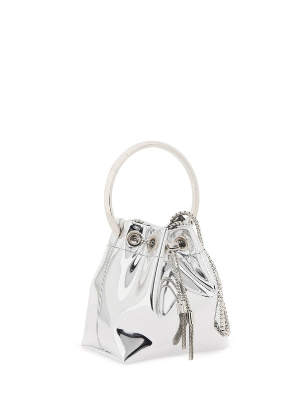 Bon Bon Metallic Bucket Bag