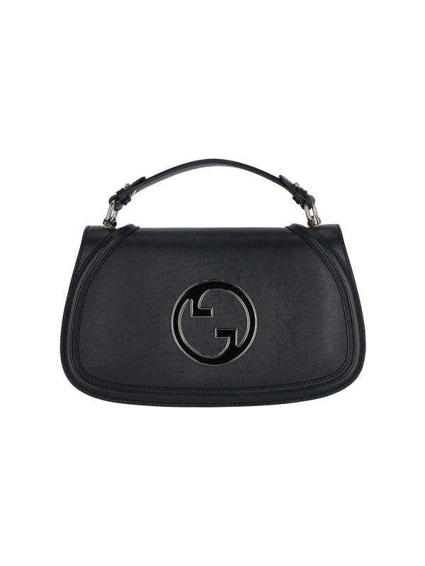Blondie GG Logo Leather Tote Bag