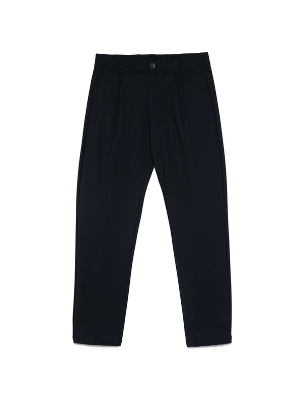 Nylon Blend Tailored Pants