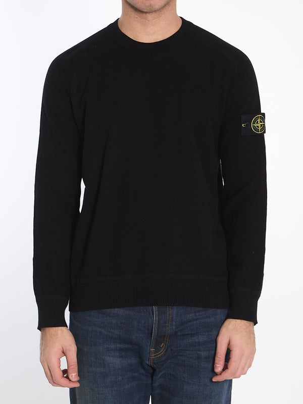 Wappen Patch Cotton Sweatshirt