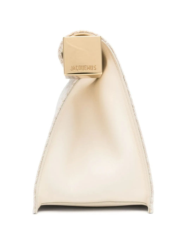 Rond Carre Cotton Clutch Bag