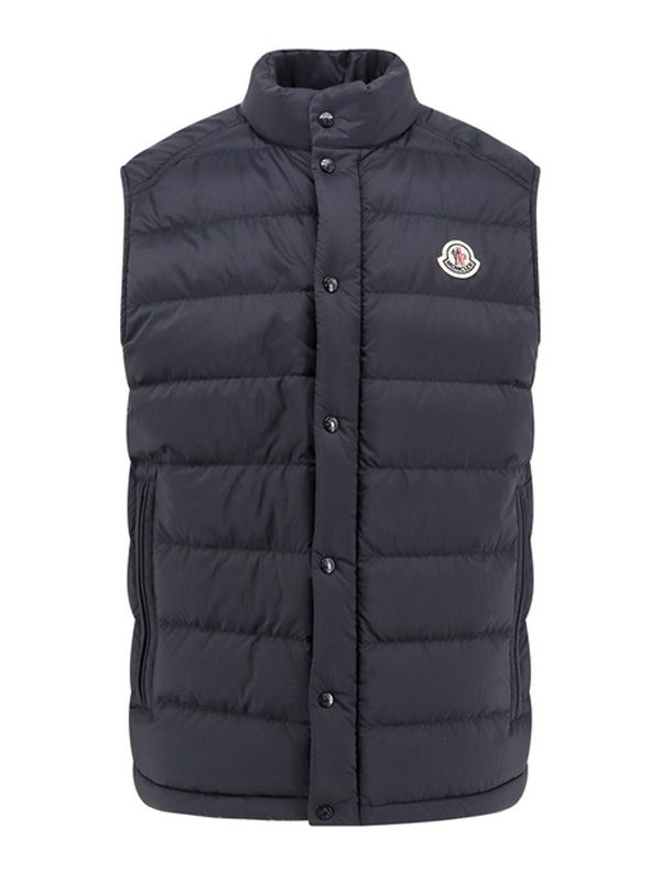 Barthe Logo Patch Padded Vest