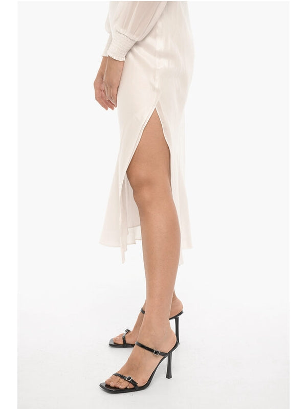 Allsaints White Long Dress