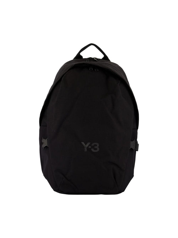 Y-3 Black Backpacks