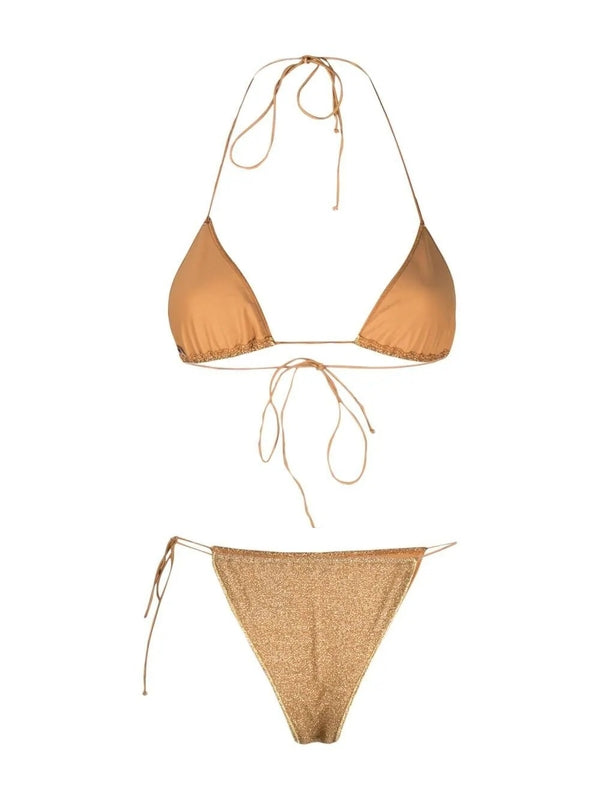 Lumiere Lurex Bikini Set