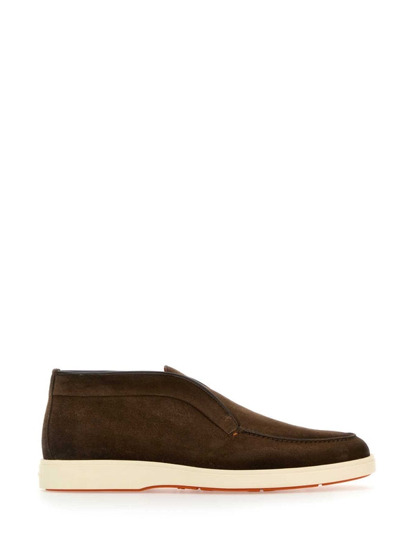 Santoni Brown Desert Boots