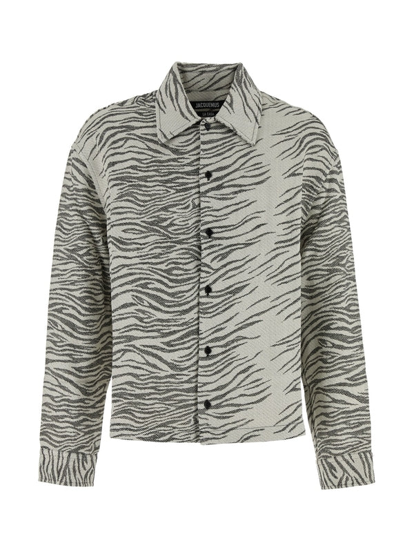 Zebra Pattern Shirt