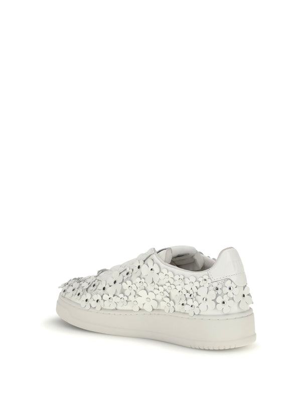 Autry White Low Top Sneakers