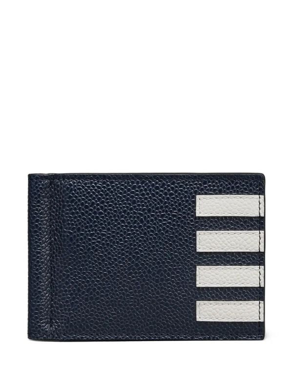Thom Browne Navy Card Holders