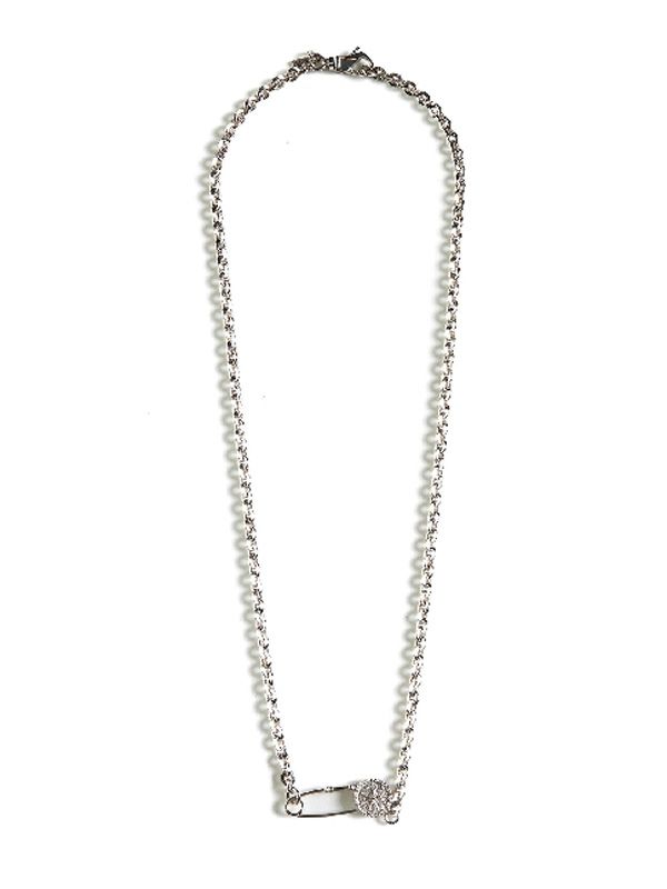 Safety Pin Pendant Necklace