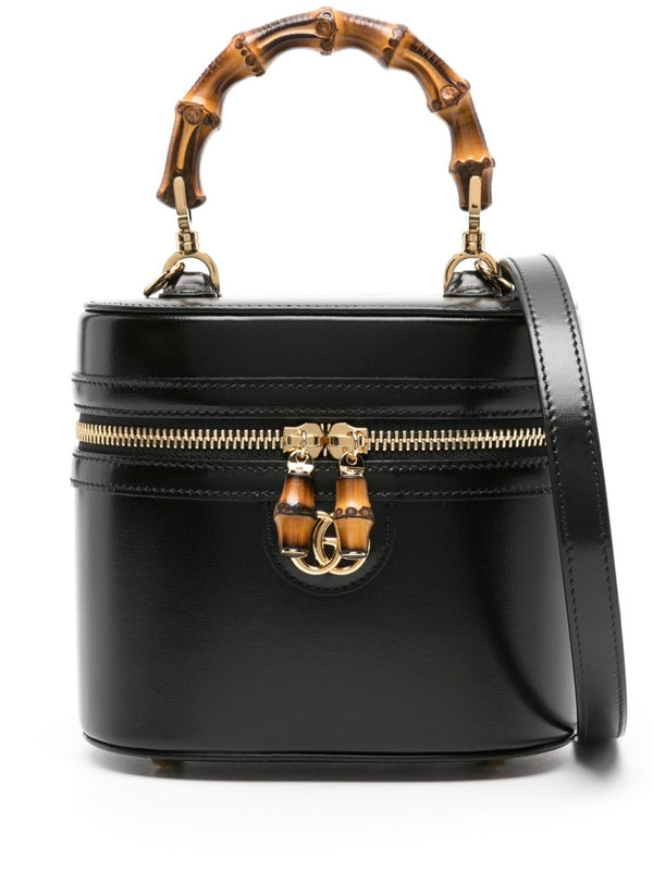 Bamboo Leather
  Mini Strap Tote Bag