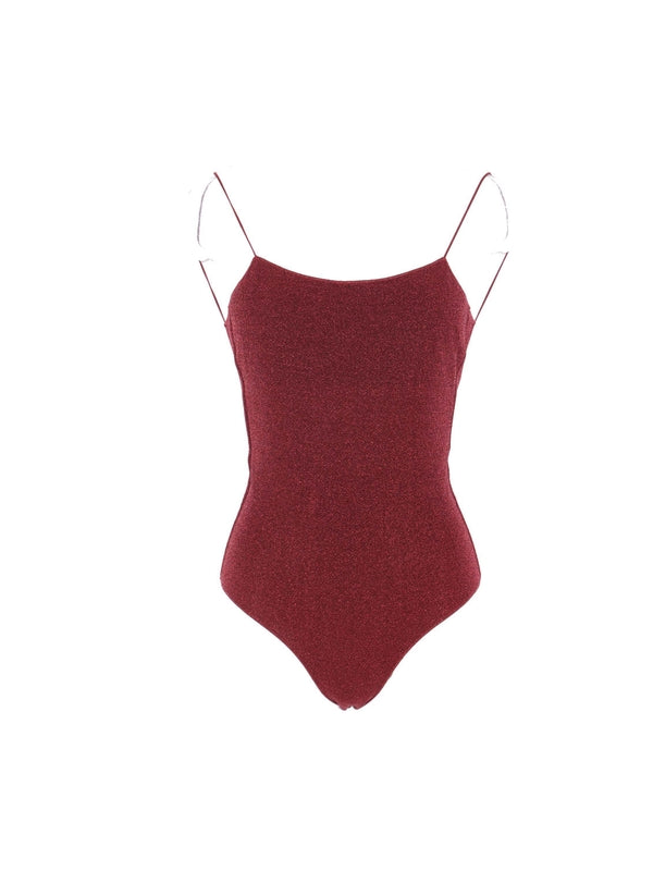 Oseree Burgundy Beachwear