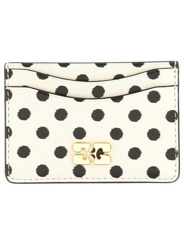 Boo Logo Dot Pattern Card Wallet