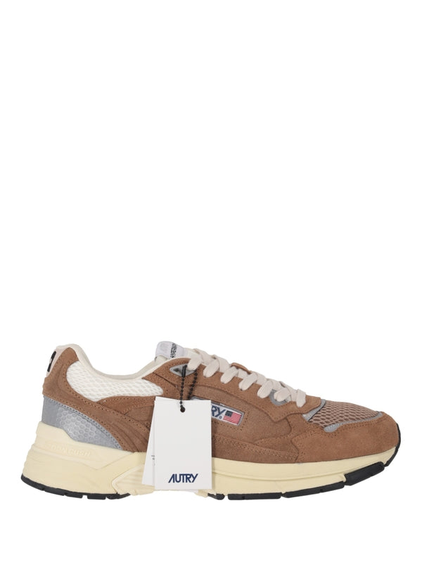Autry Brown Low Top Sneakers