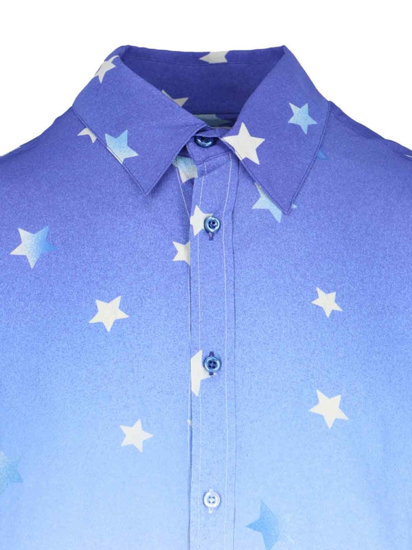 Star Printing Viscose Shirt