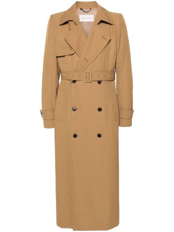 Double-Breasted Trench Coat