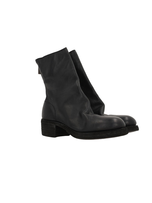 Guidi Black Ankle Boots
