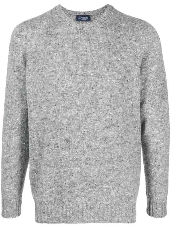 Crewneck Wool Cashmere Knit