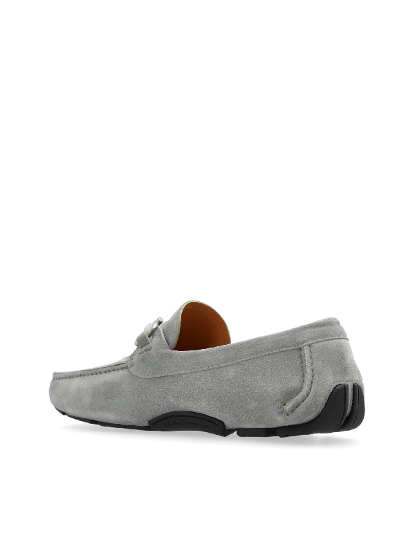 Parigi Gancini Buckle Suede
  Driving Shoes