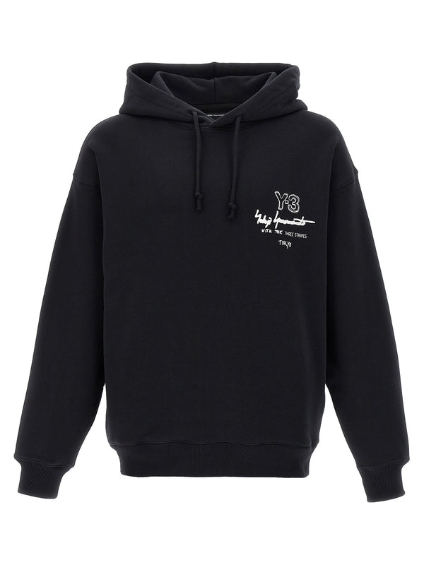 Y-3 Black Hoodies