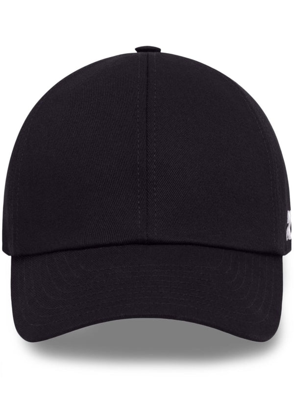 Courrèges Black Ball Cap