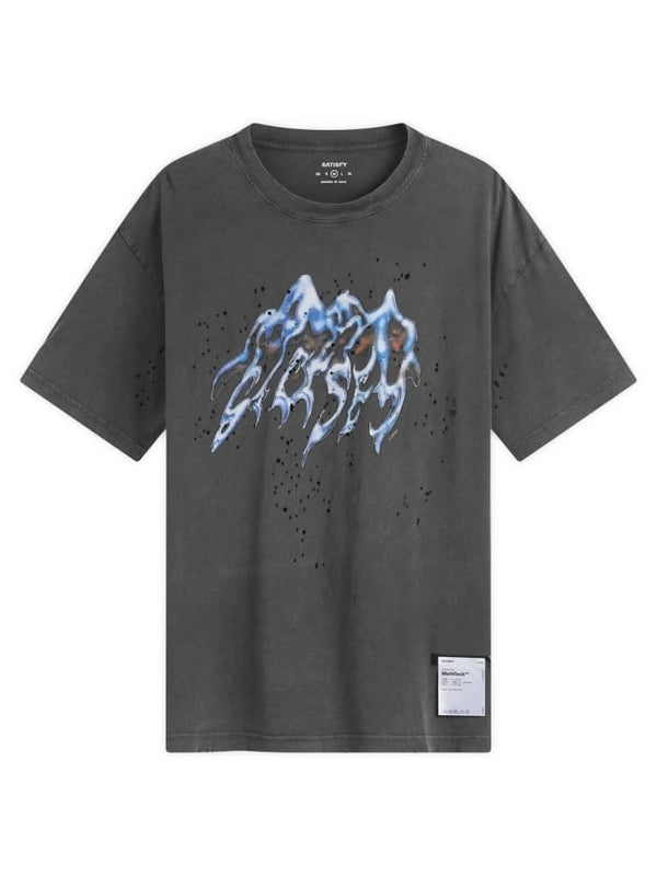 Satisfy MothTech Black Short Sleeve T-shirt