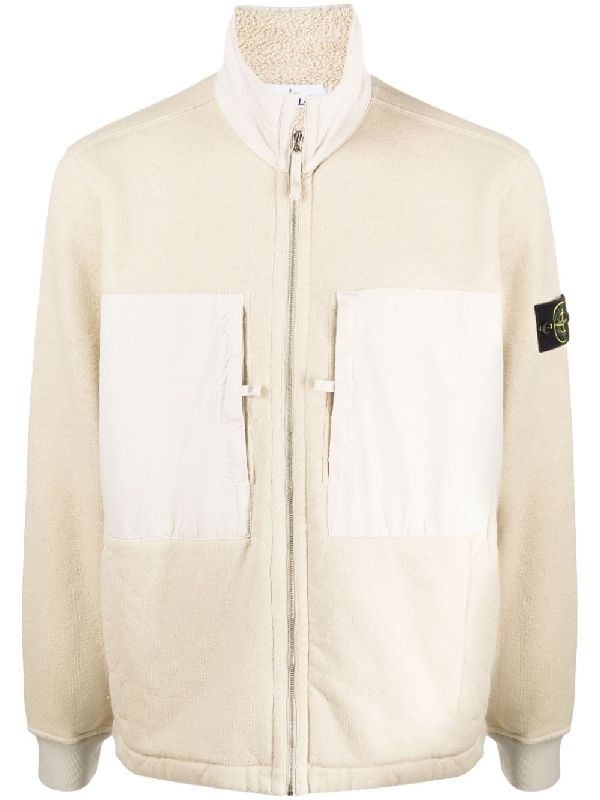 Wappen Patch High Neck Cotton Blend
  Jacket