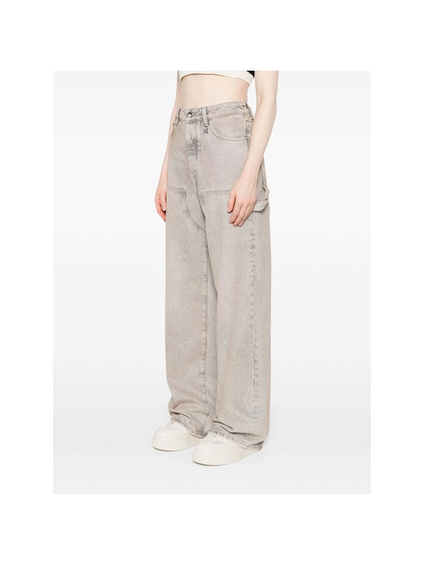 Amiri Beige Denim Pants