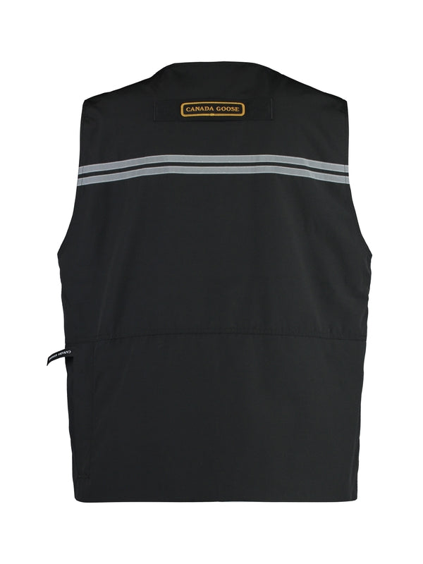 Canmore Logo Patch Cotton Blend Vest