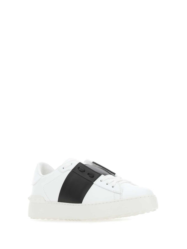 Valentino White Low Top Sneakers