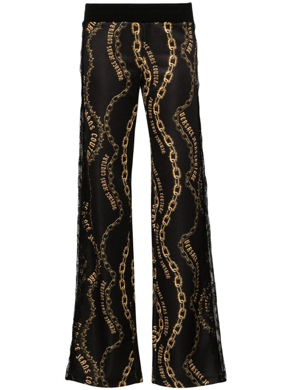 Allover Print Banded Pants