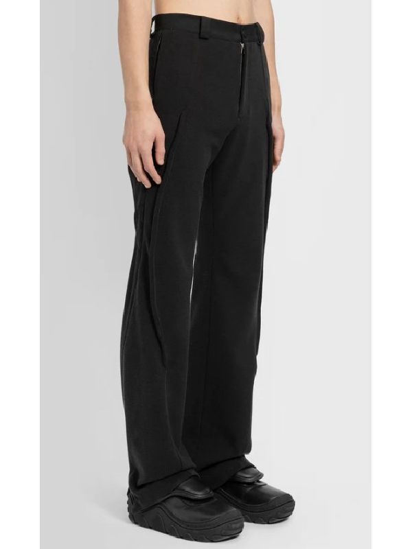 Agathon Zipper Slit Hem Pants