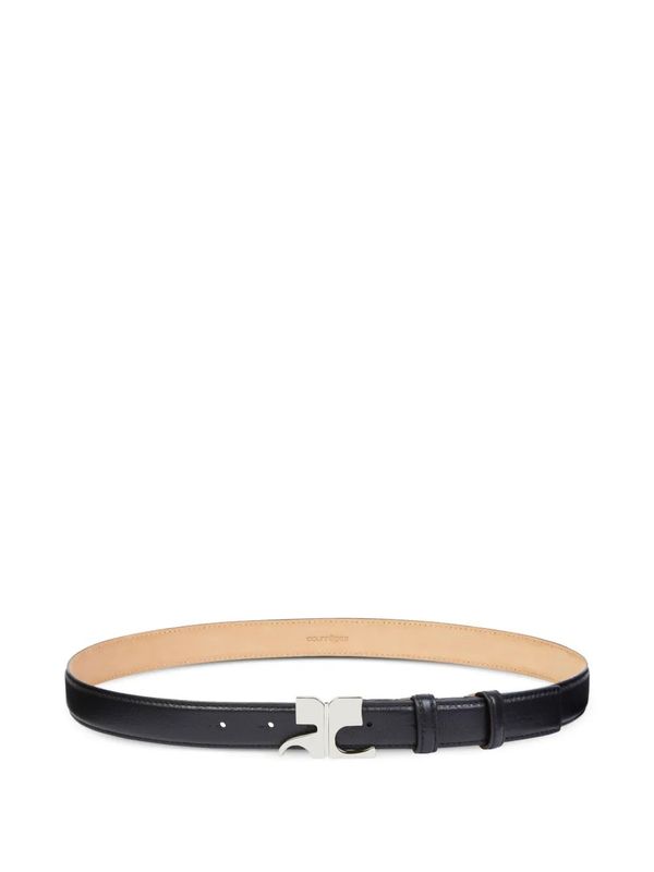 Signature Logo Leather Belt