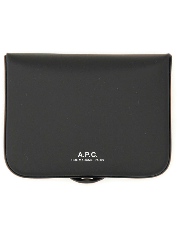 A.P.C. Black Wallets