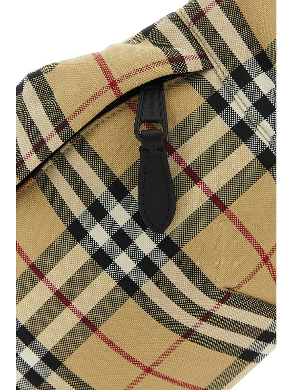 Vintage Check Nylon Belt Bag