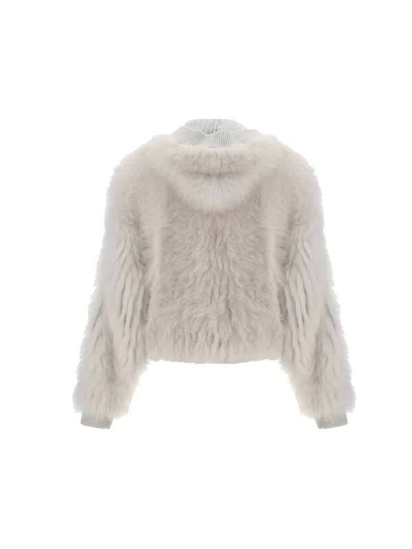 Cashmere Shearling Jacket