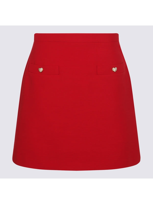 Valentino Red Skirts