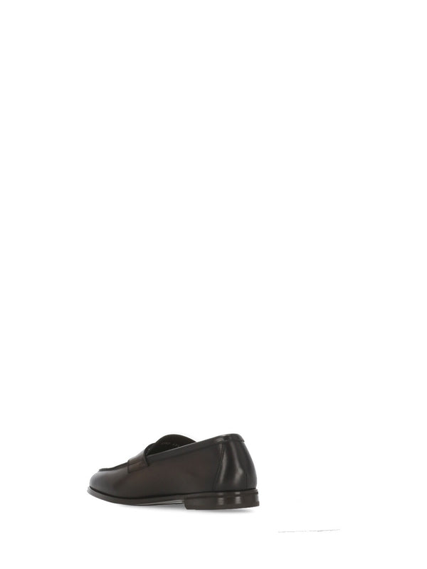 Brown Leather Loafers