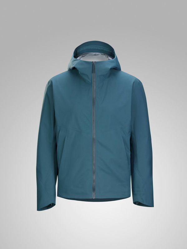 Arris High-Neck Nylon Hooded Jacket