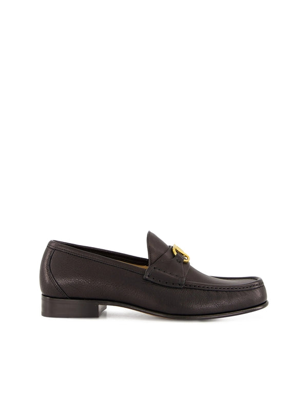 Valentino Black Loafers