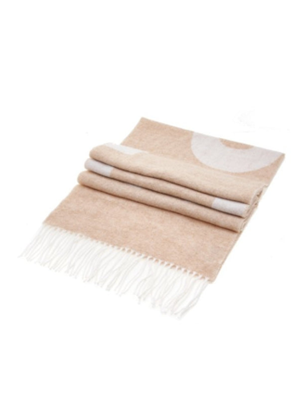 A.P.C. Beige Wool Mufflers