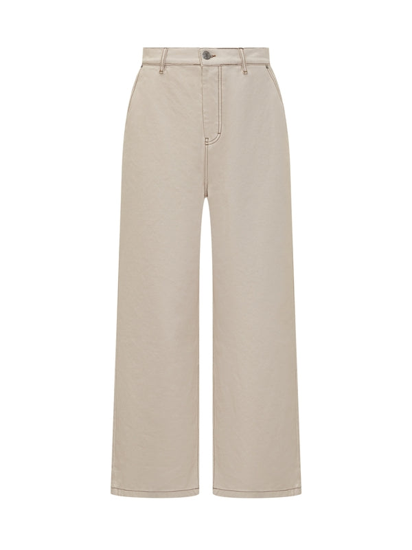 Ami Beige Denim Pants