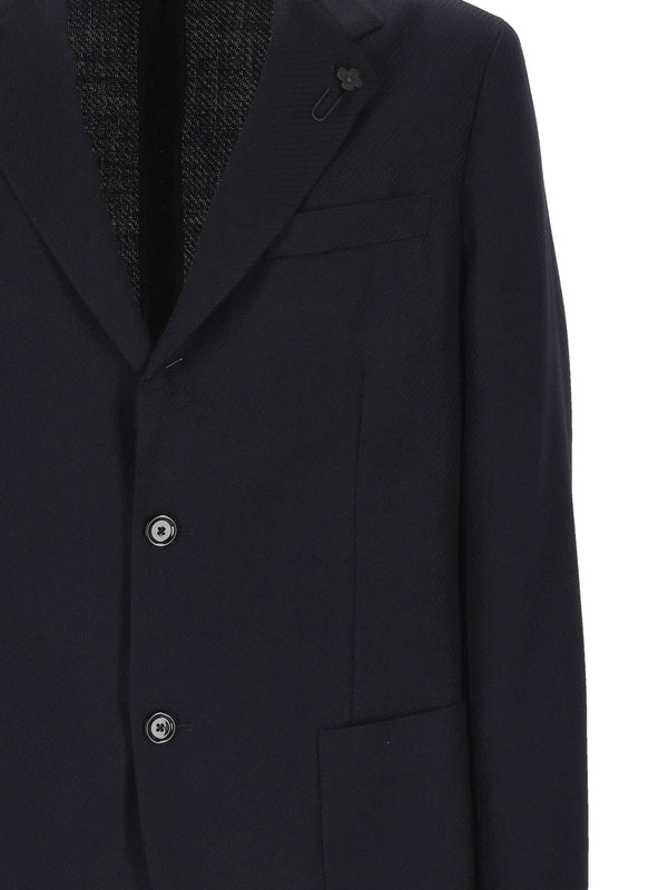 Lardini Navy Tailored Jackets