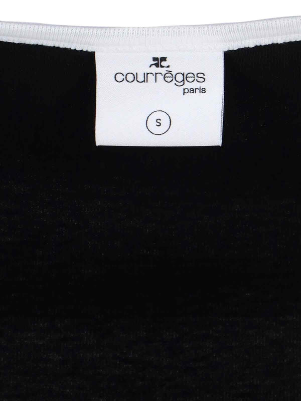 Courrèges Black Mini Dress